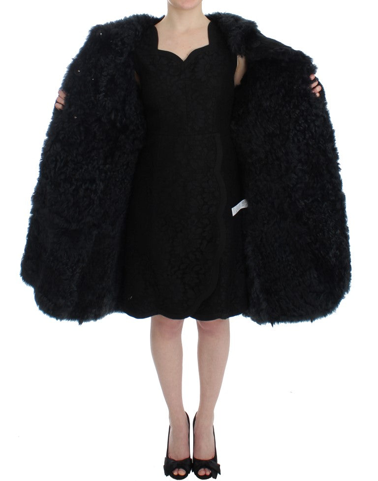 - Exquisite Shearling Coat Jacket