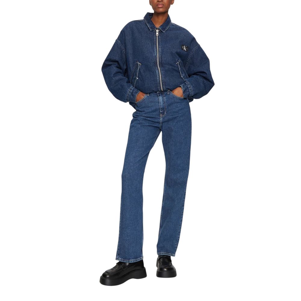 Calvin Klein Jeans Blue High Rise Jeans for Women