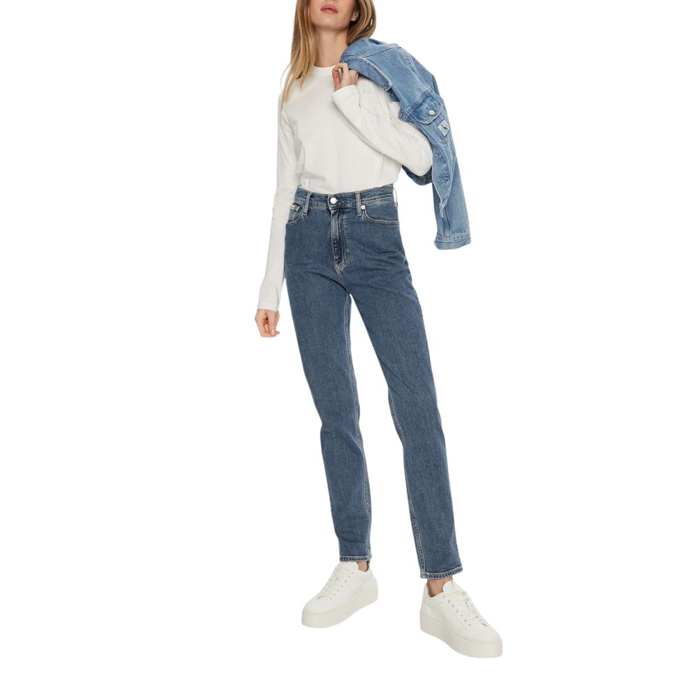 Calvin Klein Jeans Blue Cotton Jeans