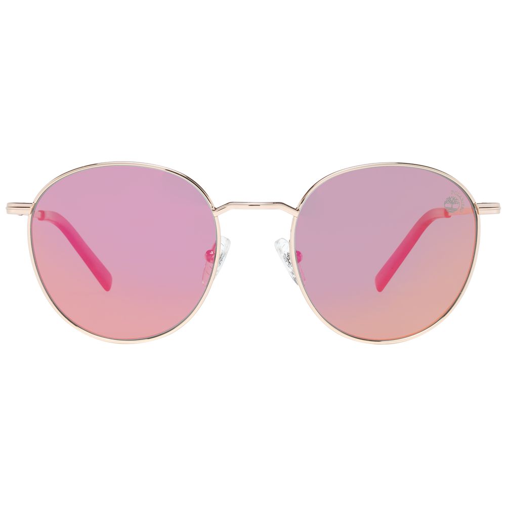 Timberland Men's Sunglasses – Stylish Bronze Frame with Orange Lenses, 52mm