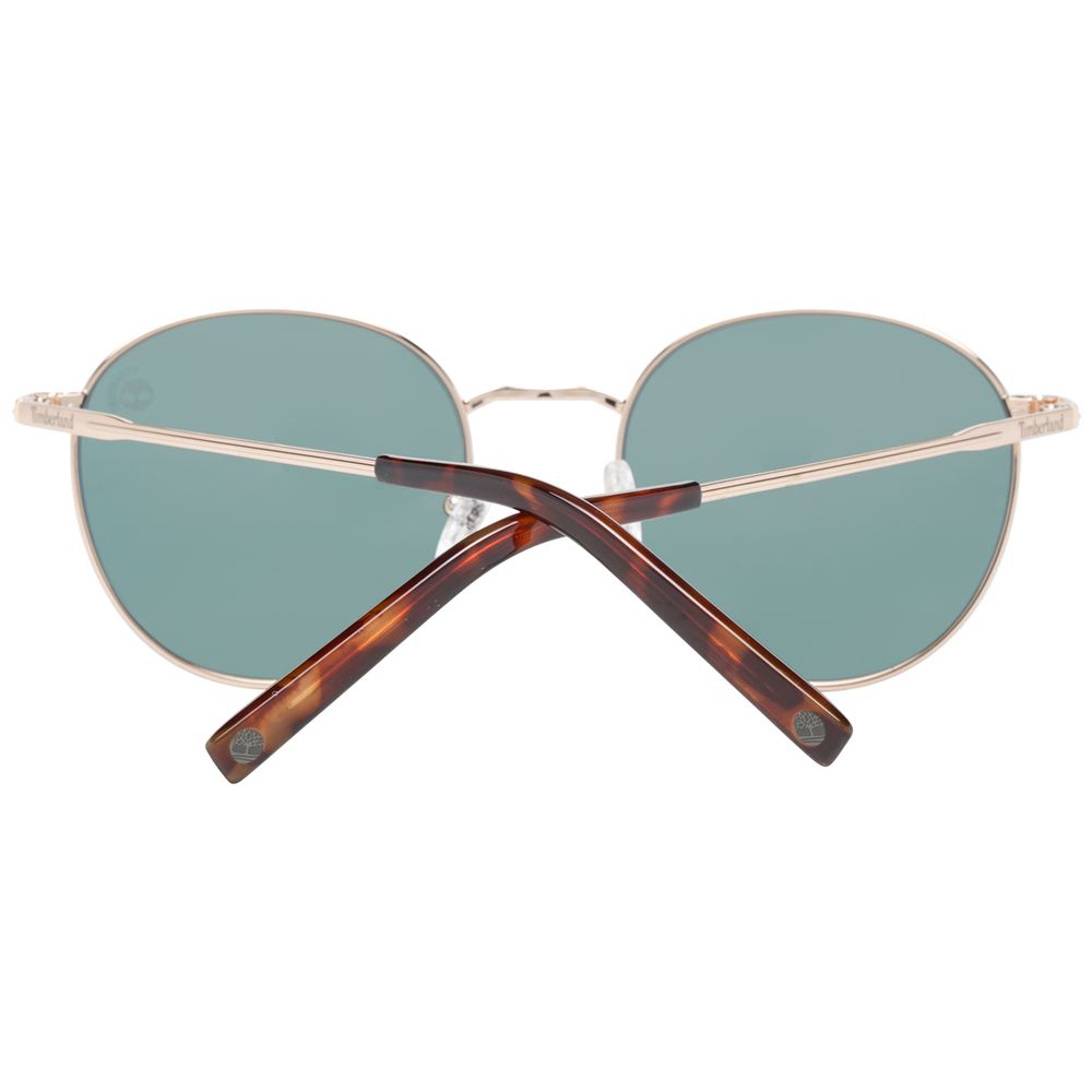 Timberland Men's Sunglasses – Stylish Bronze Frame with Orange Lenses, 52mm