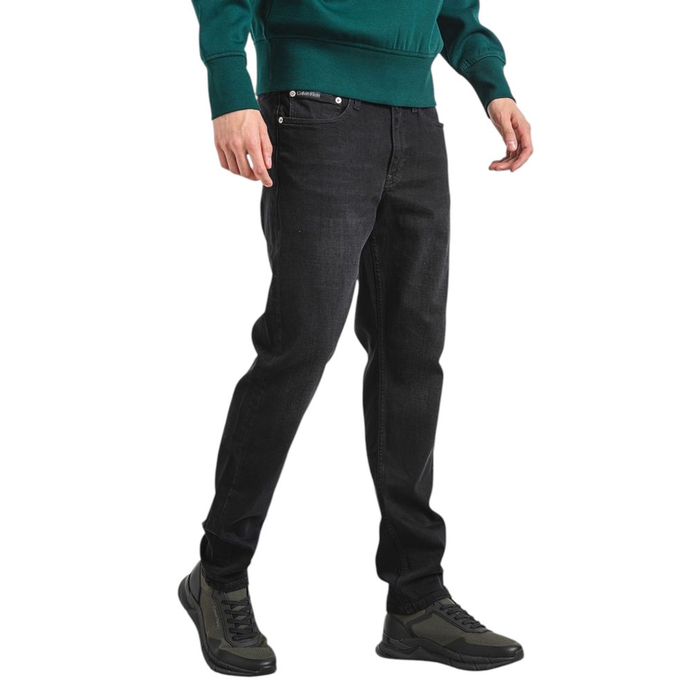 Calvin Klein Jeans Men's Black Slim Tapered Jeans