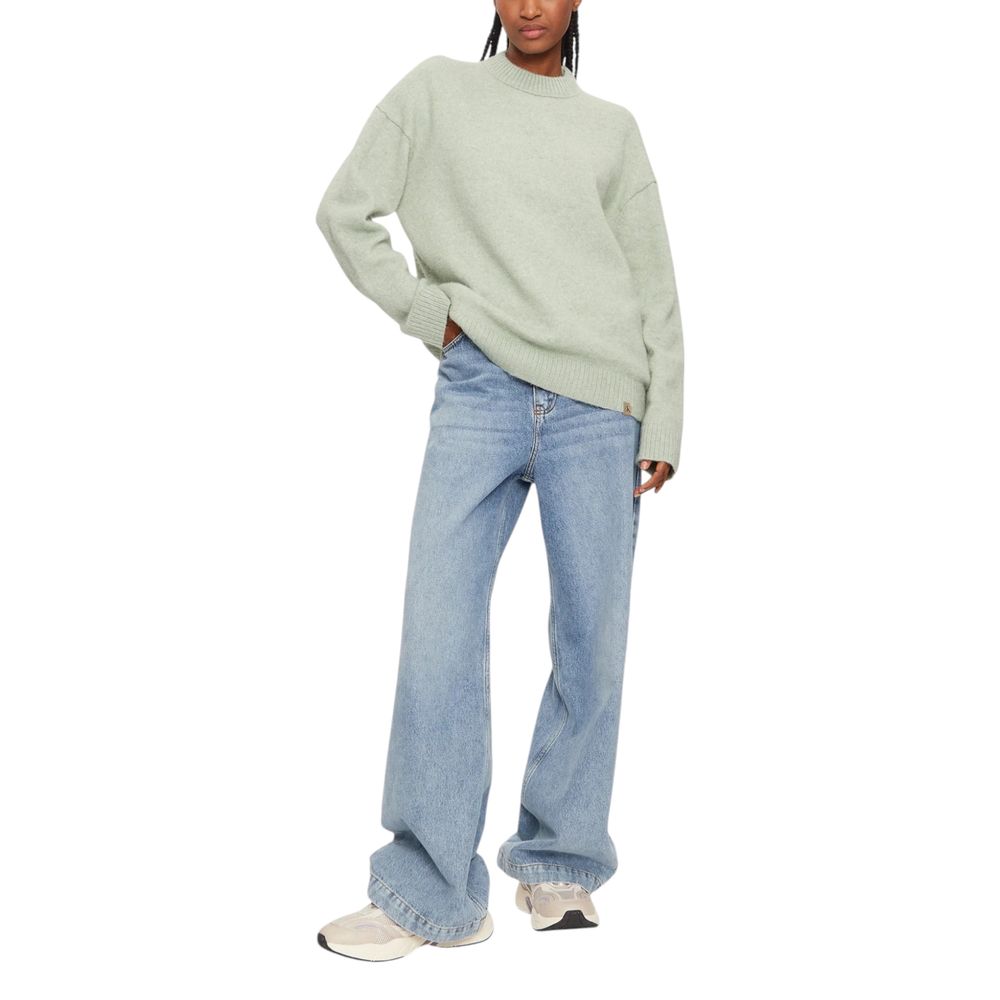 Calvin Klein Jeans Green Loose Fit Knit Jumper for Women