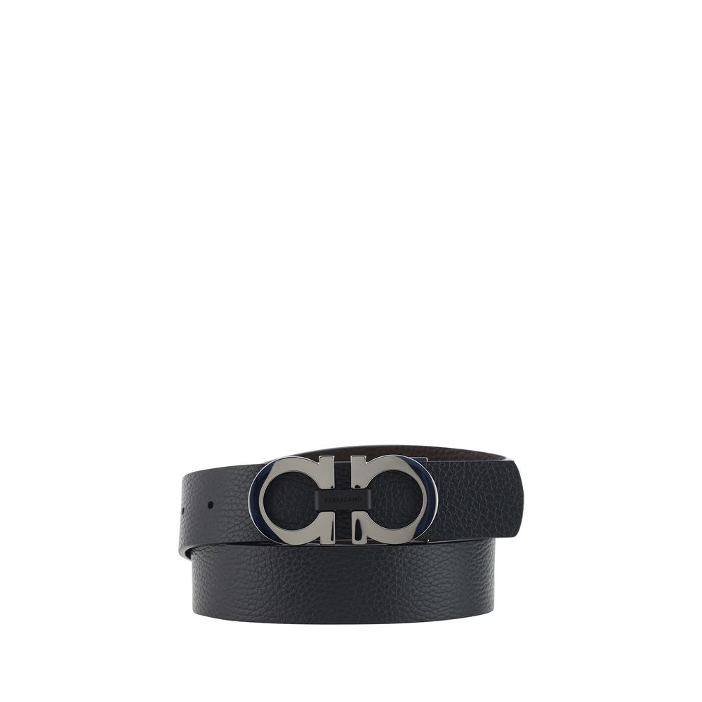 Ferragamo Gancini Leather Belt