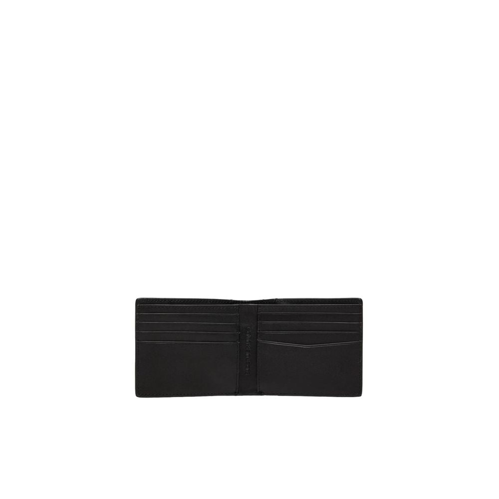 Calvin Klein Jeans Black Leather Wallet for Men