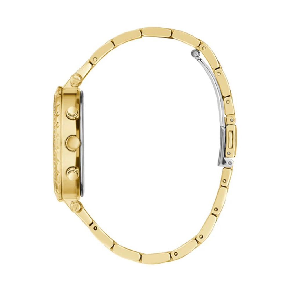 Guess Women’s Watch, Golden Dial, Stainless Steel Bracelet