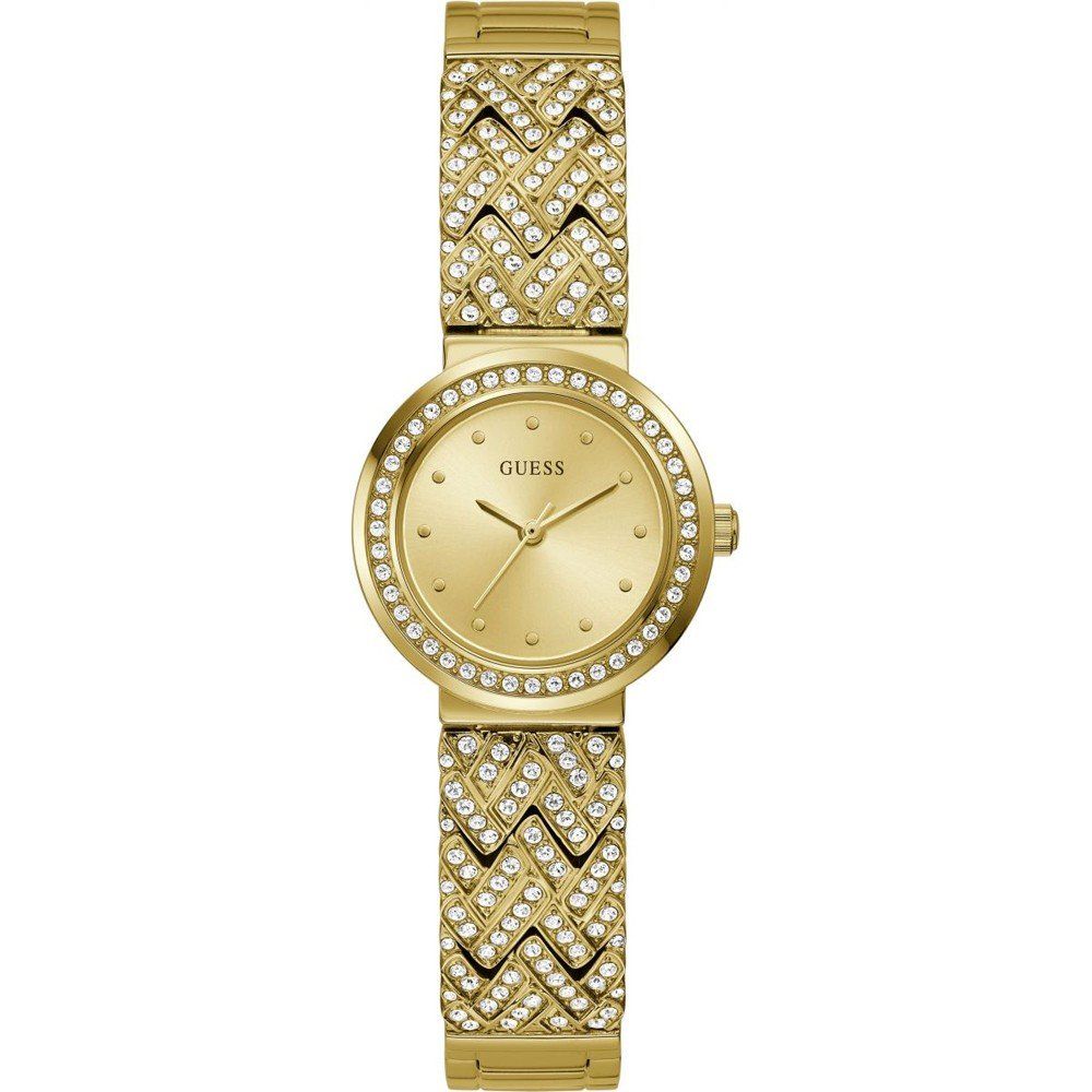Guess Women’s Golden Stainless Steel Bracelet Watch