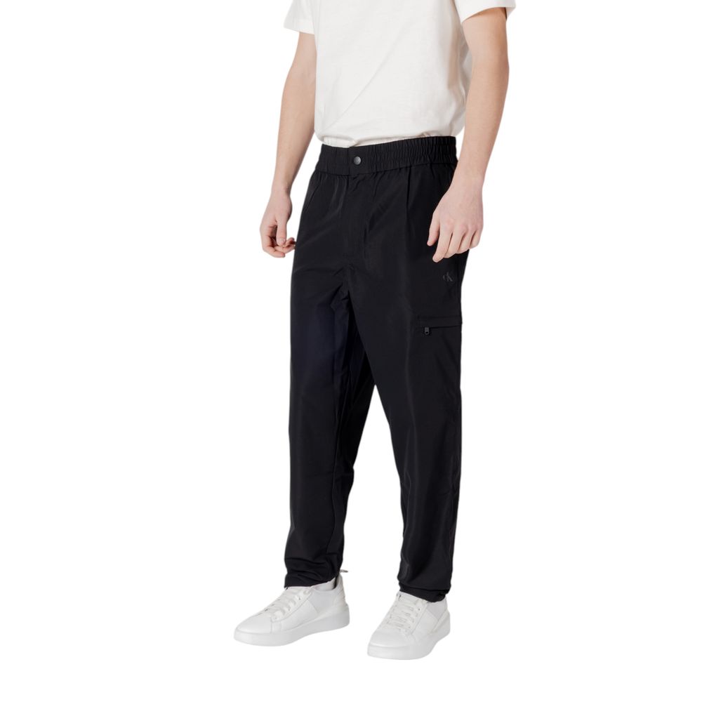 Calvin Klein Jeans Black Track Pants for Men