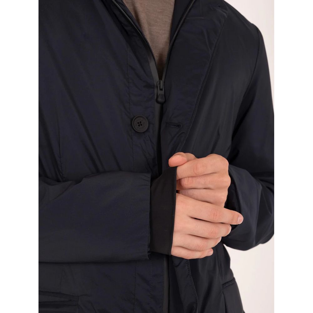 People Of Shibuya Blue Polyester Jacket - Stylish Thermal Insulation for Men