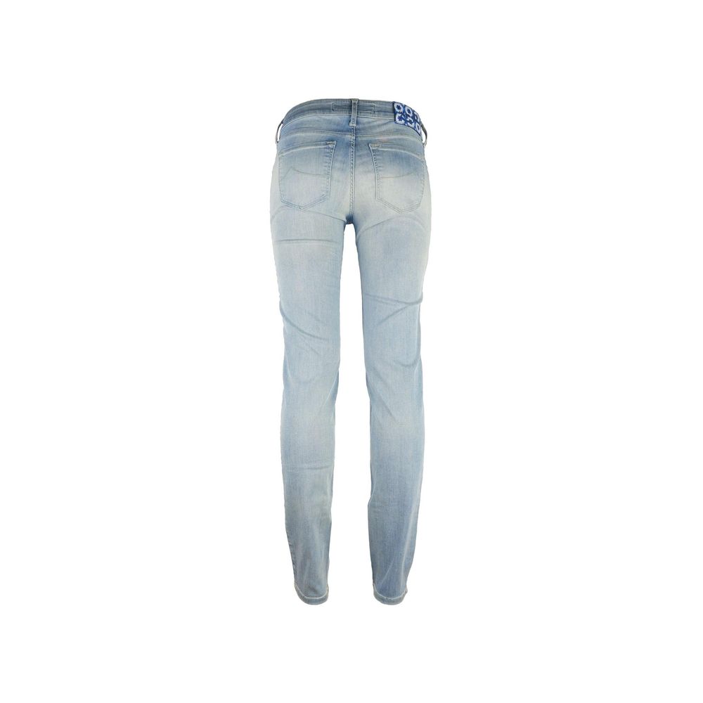 Jacob Cohen Blue Cotton Jeans for Women