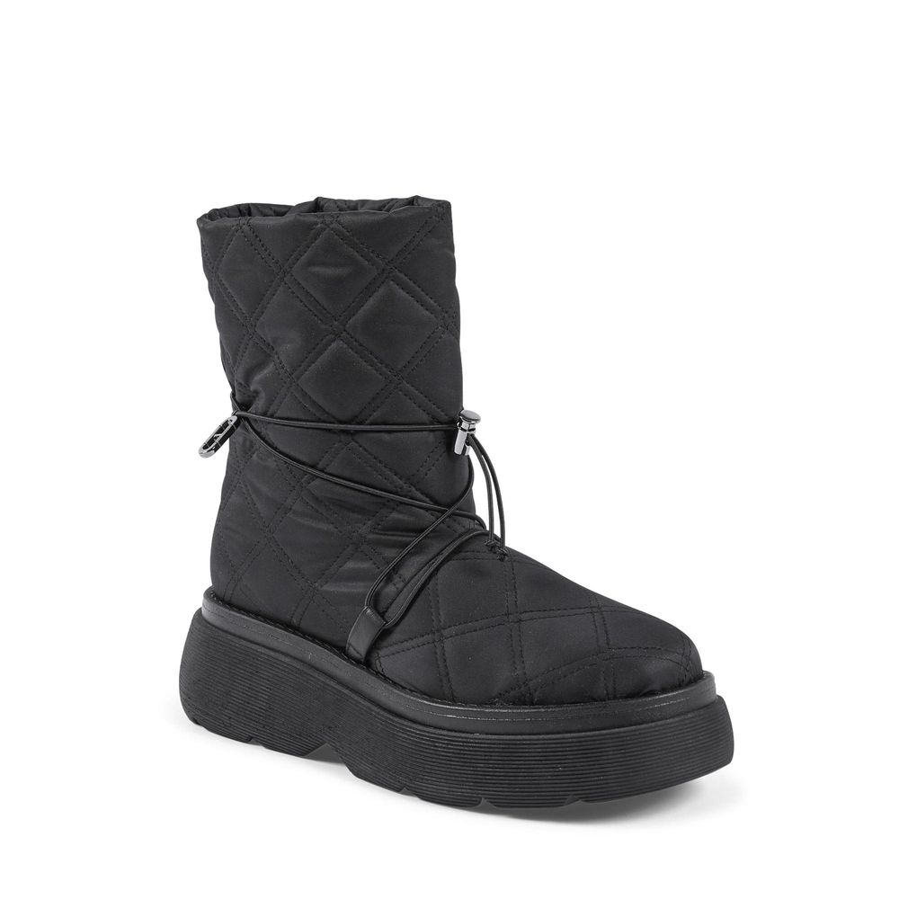 Dee Ocleppo Black Nylon Snow Boot