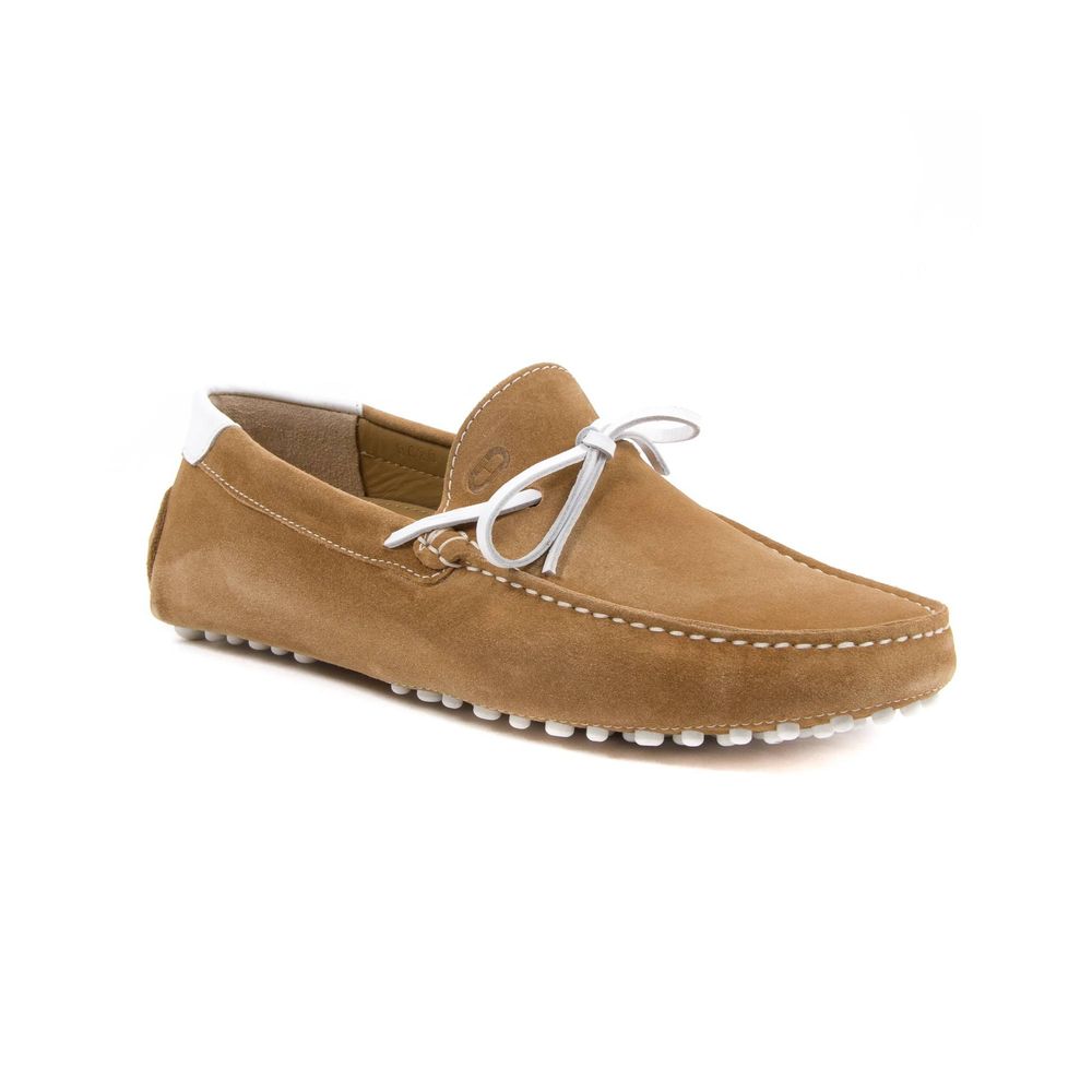 Dee Ocleppo Beige Leather Casual Shoes