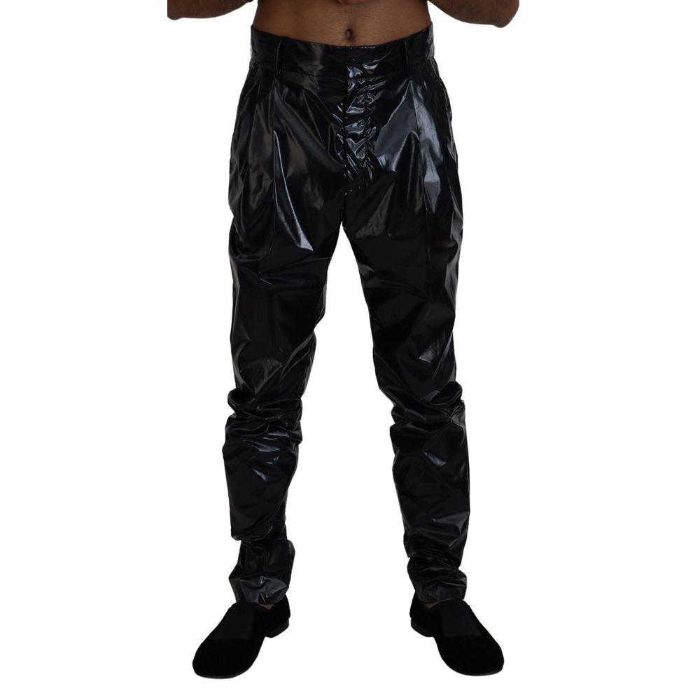 Dolce & Gabbana Black Nylon Pants