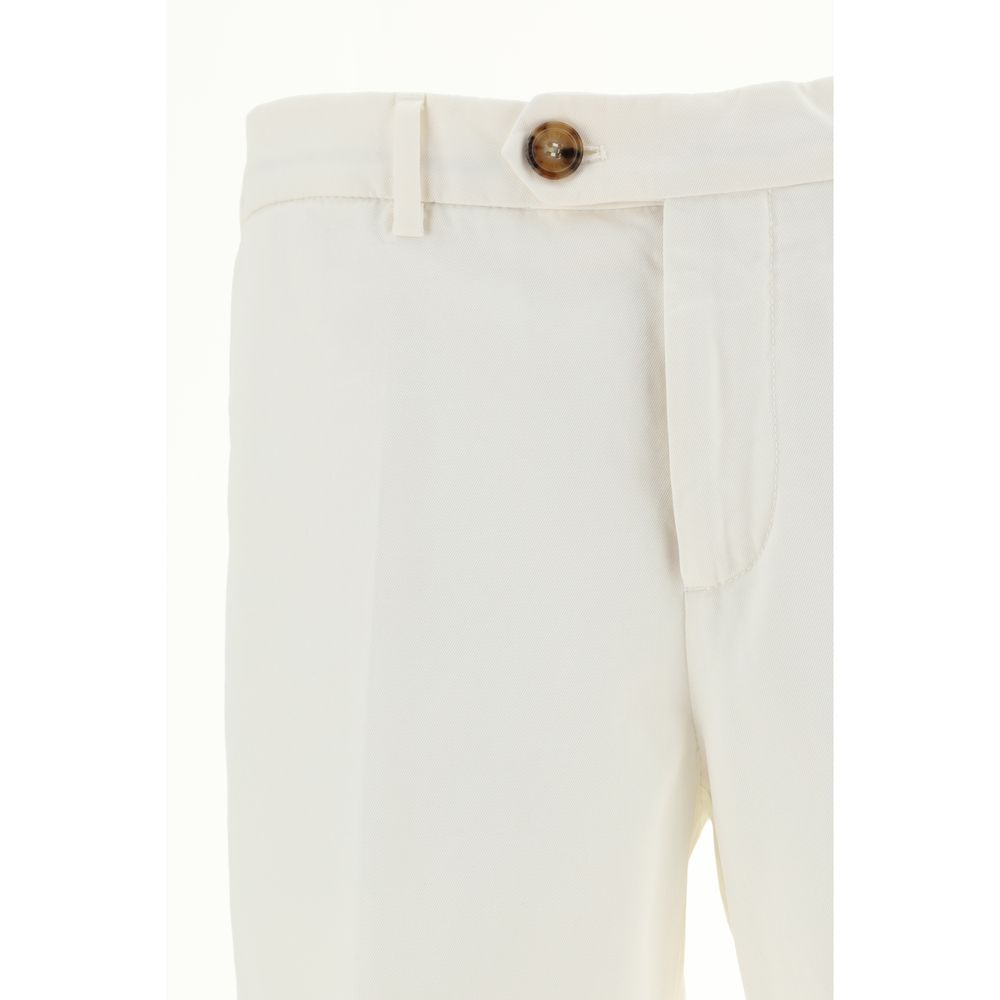 Brunello Cucinelli Cotton Dyed Pants - Timeless Elegance
