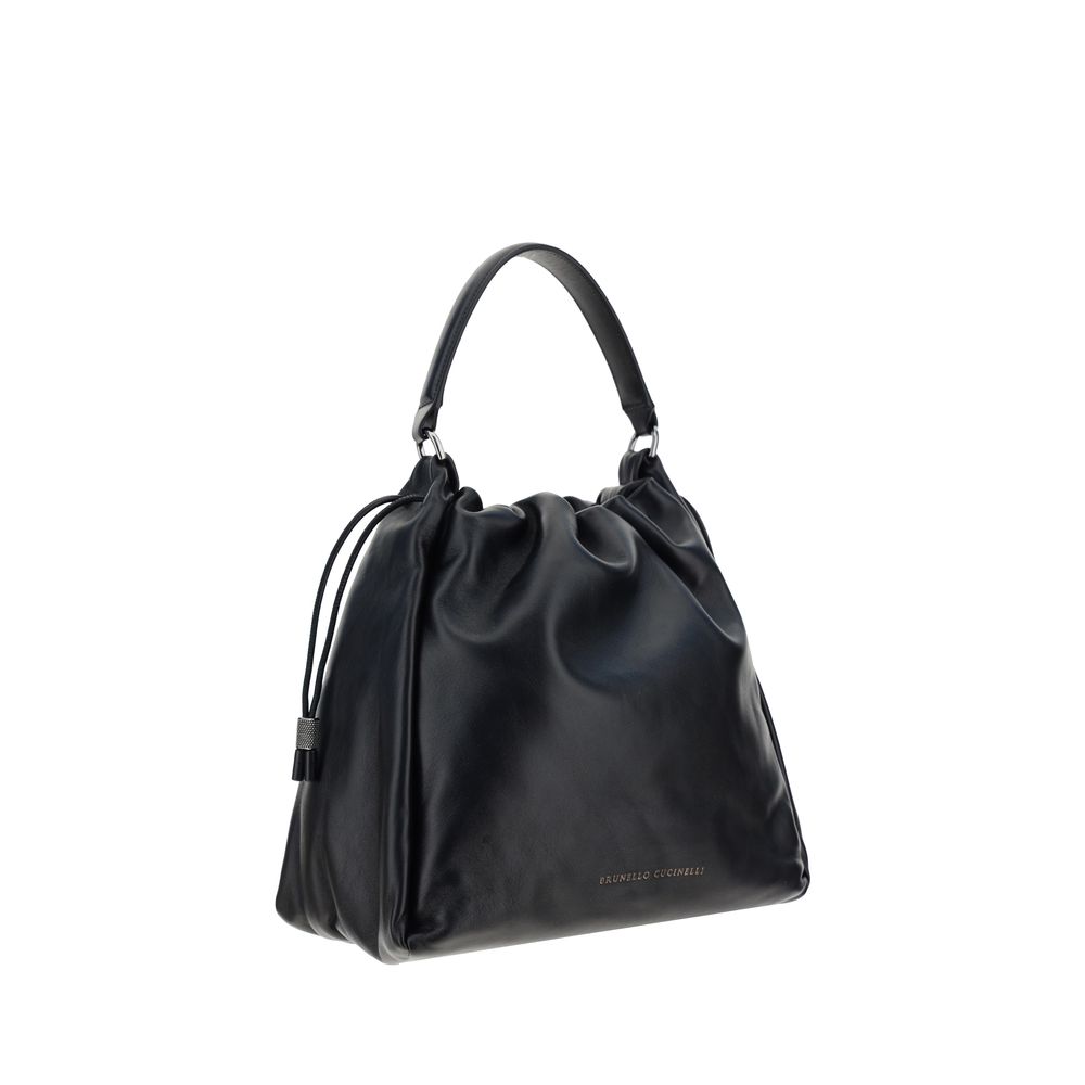 Brunello Cucinelli Leather Shoulder Bag