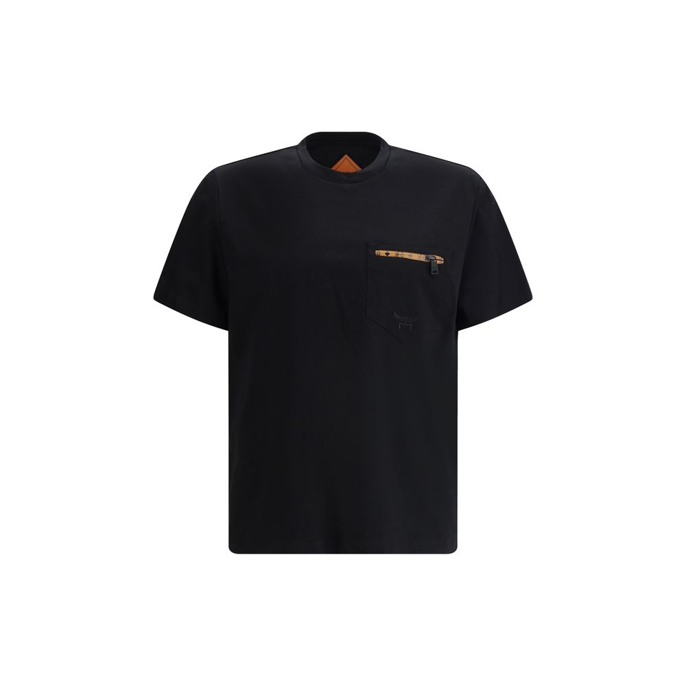 MCM Cotton T-Shirt with Pocket