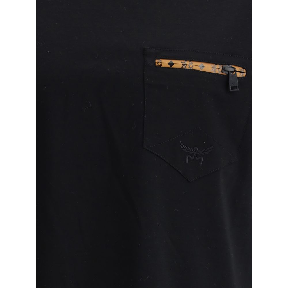 MCM Cotton T-Shirt with Pocket