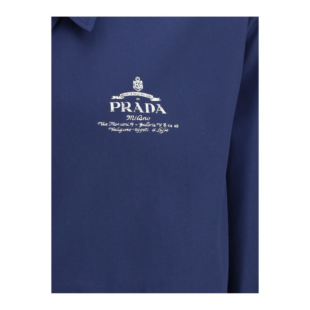 Prada Logoed Jacket - Sophisticated Versatility