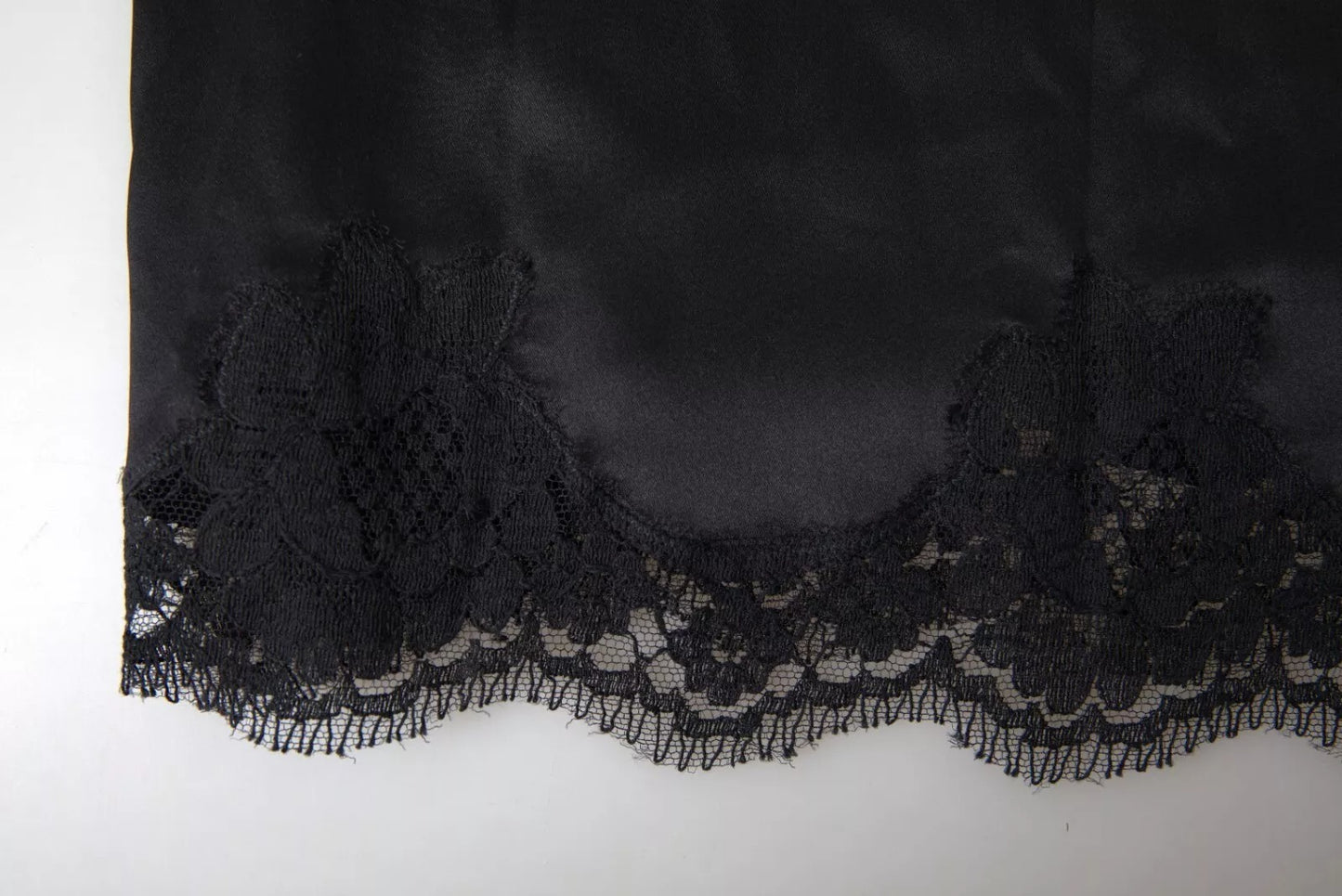 Sultry Black Silk Camisole Top by Dolce & Gabbana