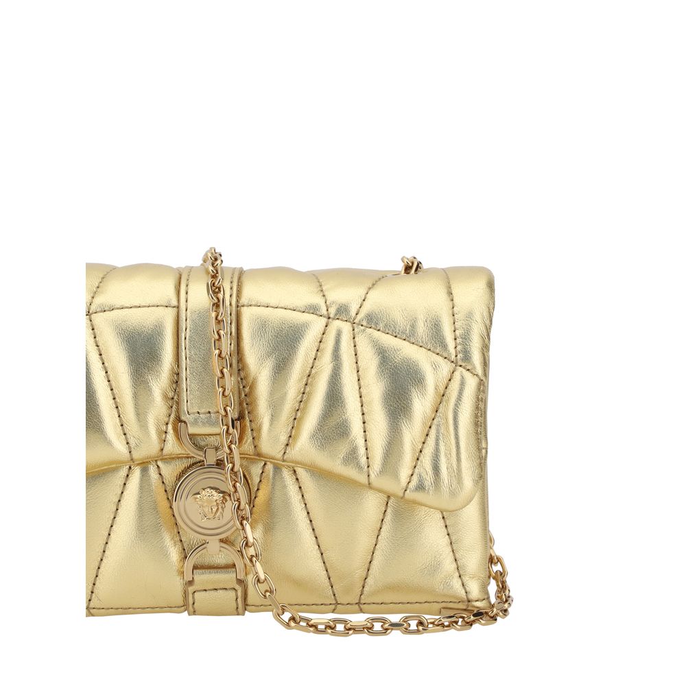 Versace Lambskin Kleio Mini Shoulder Bag - An Icon of Luxury and Style