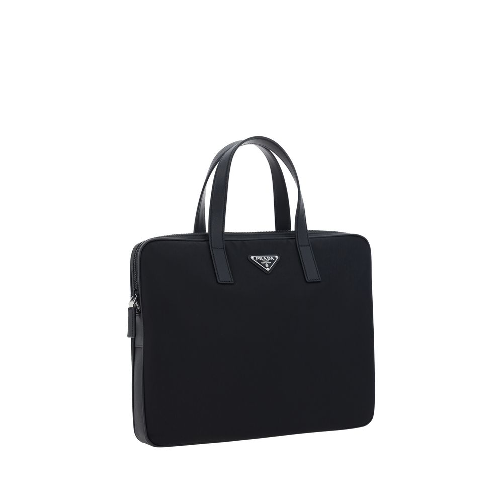 Prada Re-Nylon Work Shoulder Bag
