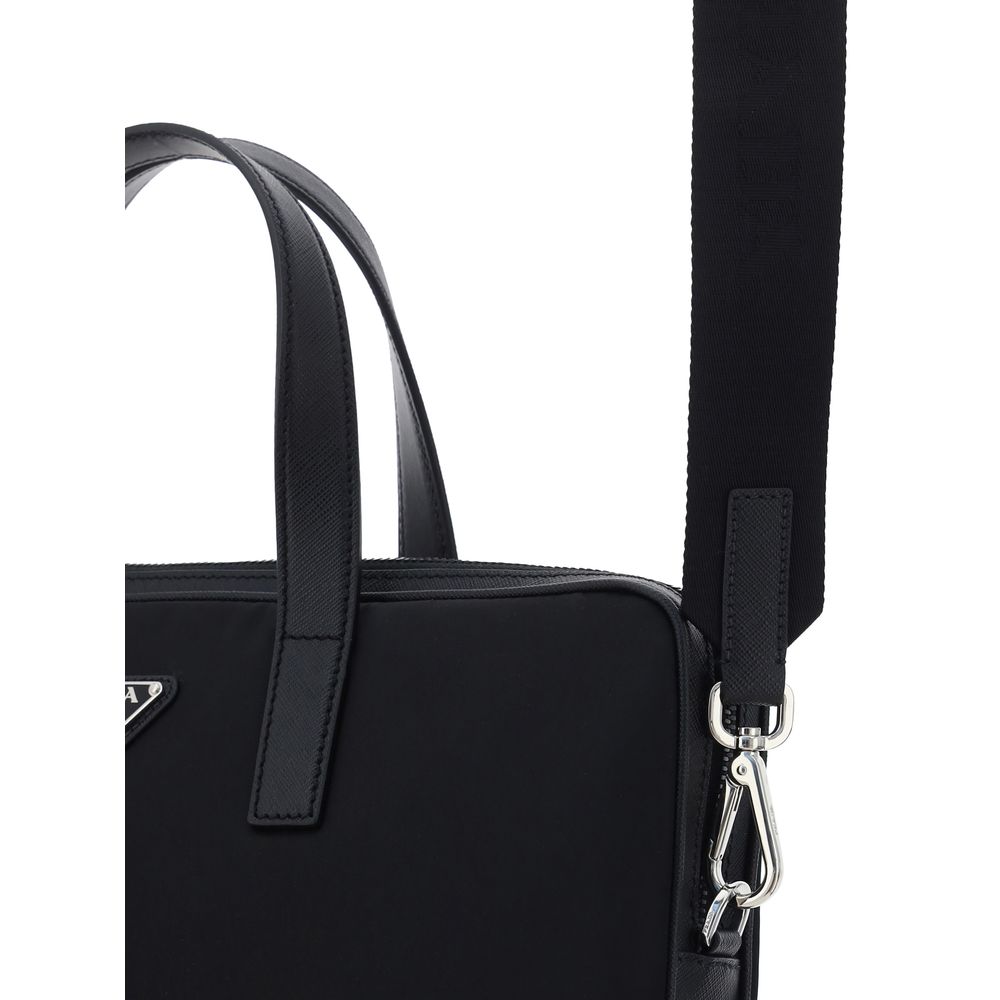 Prada Re-Nylon Work Shoulder Bag