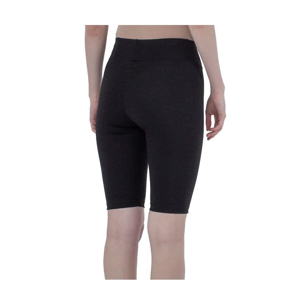 Comme Des Fuckdown Black Bike Leggings for Women
