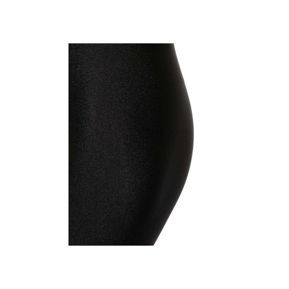 Comme Des Fuckdown Black Bike Leggings for Women