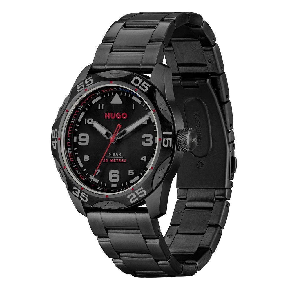 Hugo Boss Men’s Black Stainless Steel Watch