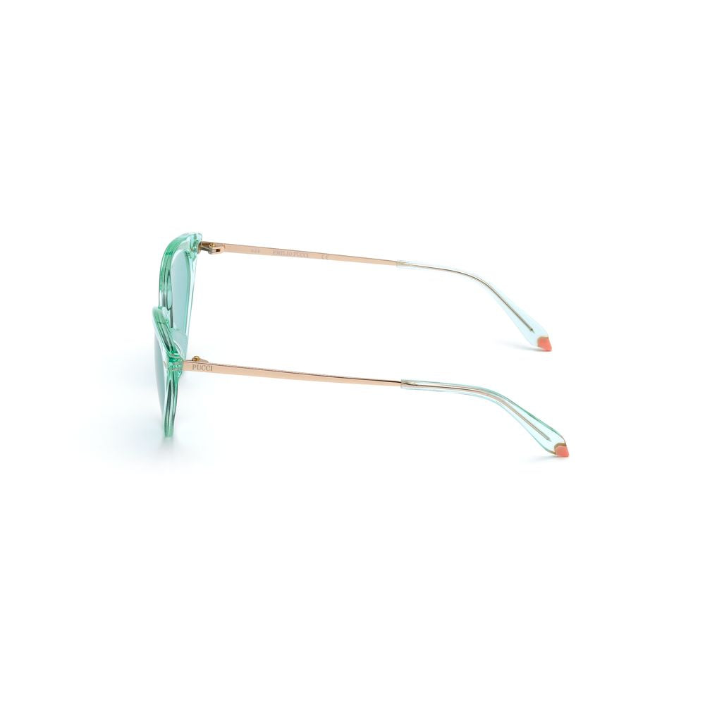 Emilio Pucci Women’s Sunglasses – Brown Acetate Frame, 56mm