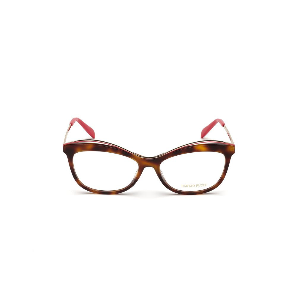 Emilio Pucci Women’s Brown Acetate Optical Frames – EP5135-56052