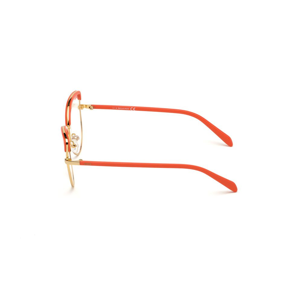 Emilio Pucci Women's Gold Metal Optical Frames – EP5131-55030