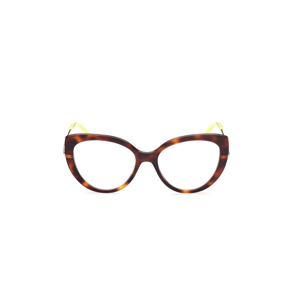 Emilio Pucci Women's Brown Acetate Optical Glasses – 53mm