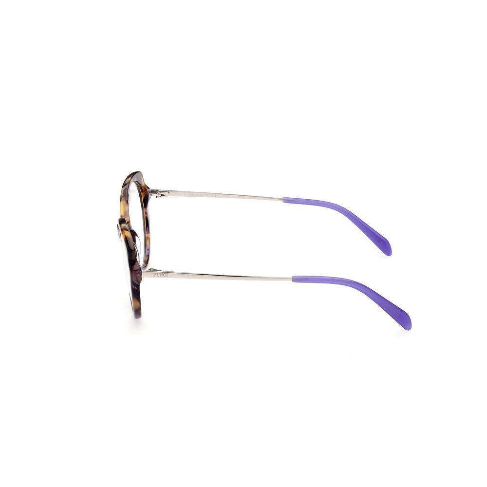 Emilio Pucci Women's Brown Acetate Optical Frames – 52mm