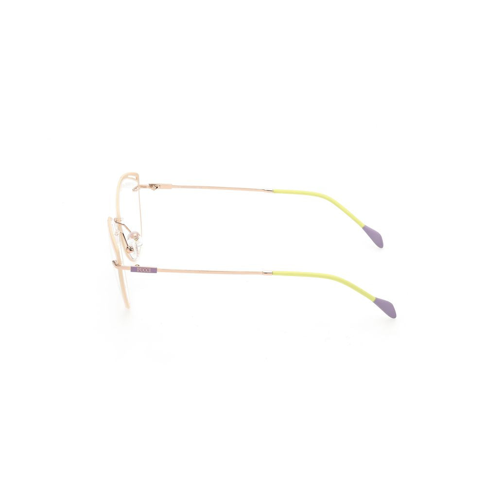 Emilio Pucci Women’s Gray Metal Optical Glasses – 56mm