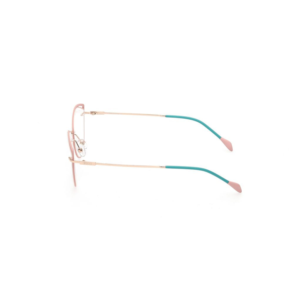 Emilio Pucci Women’s Multicolor Metal Optical Glasses – Pink, 56mm