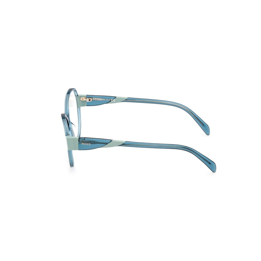 Emilio Pucci Green Acetate Frames – 55mm Optical Glasses