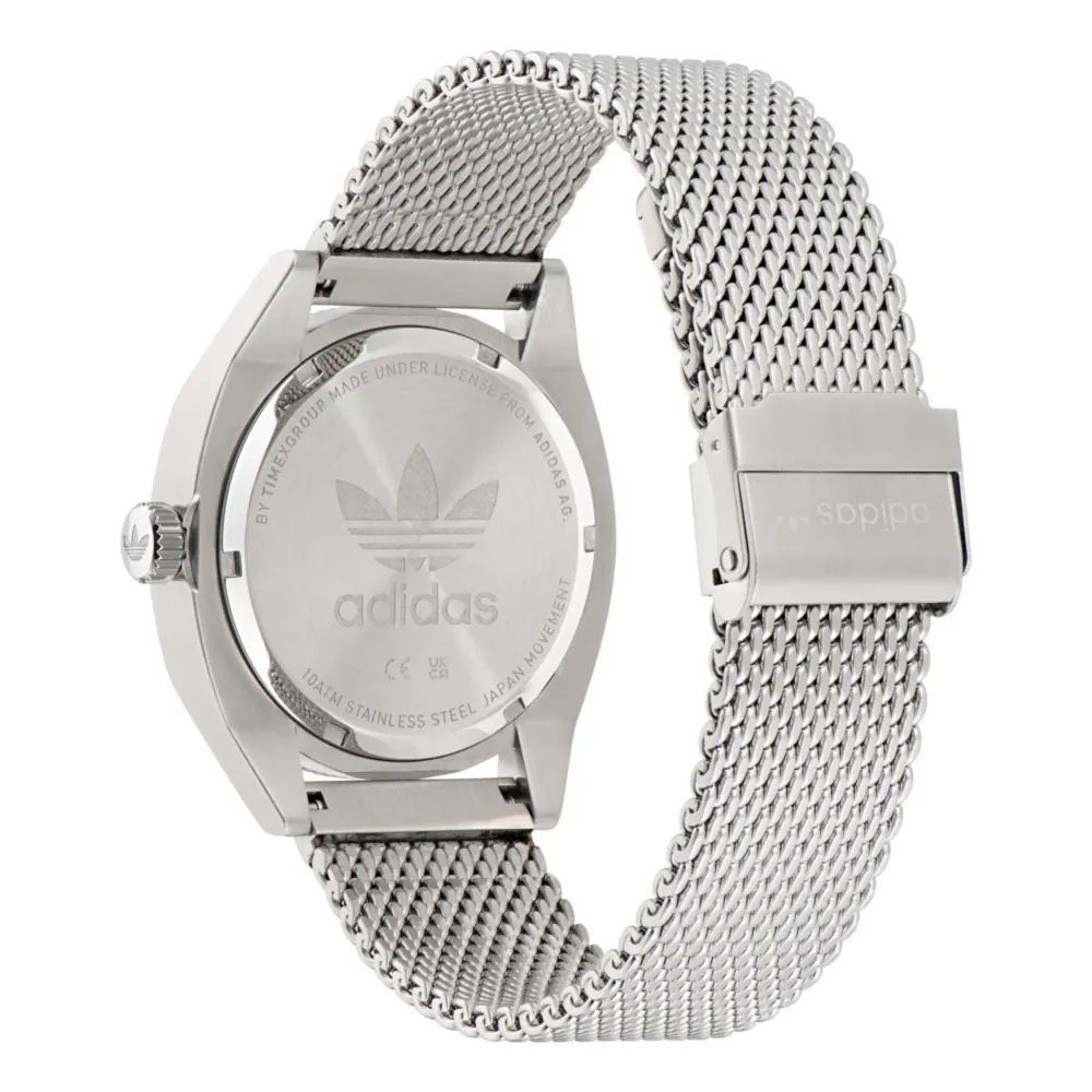 Adidas Gray Stainless Steel Quartz Watch