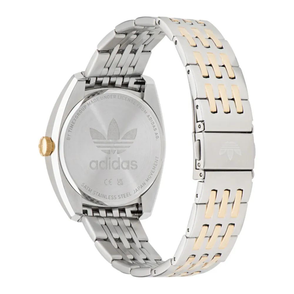 Adidas Grey Stainless Steel Quartz Watch