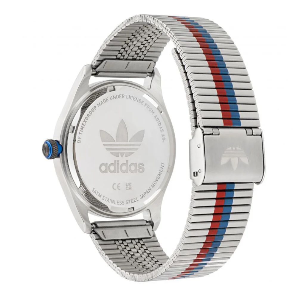 Adidas Grey Stainless Steel Quartz Watch