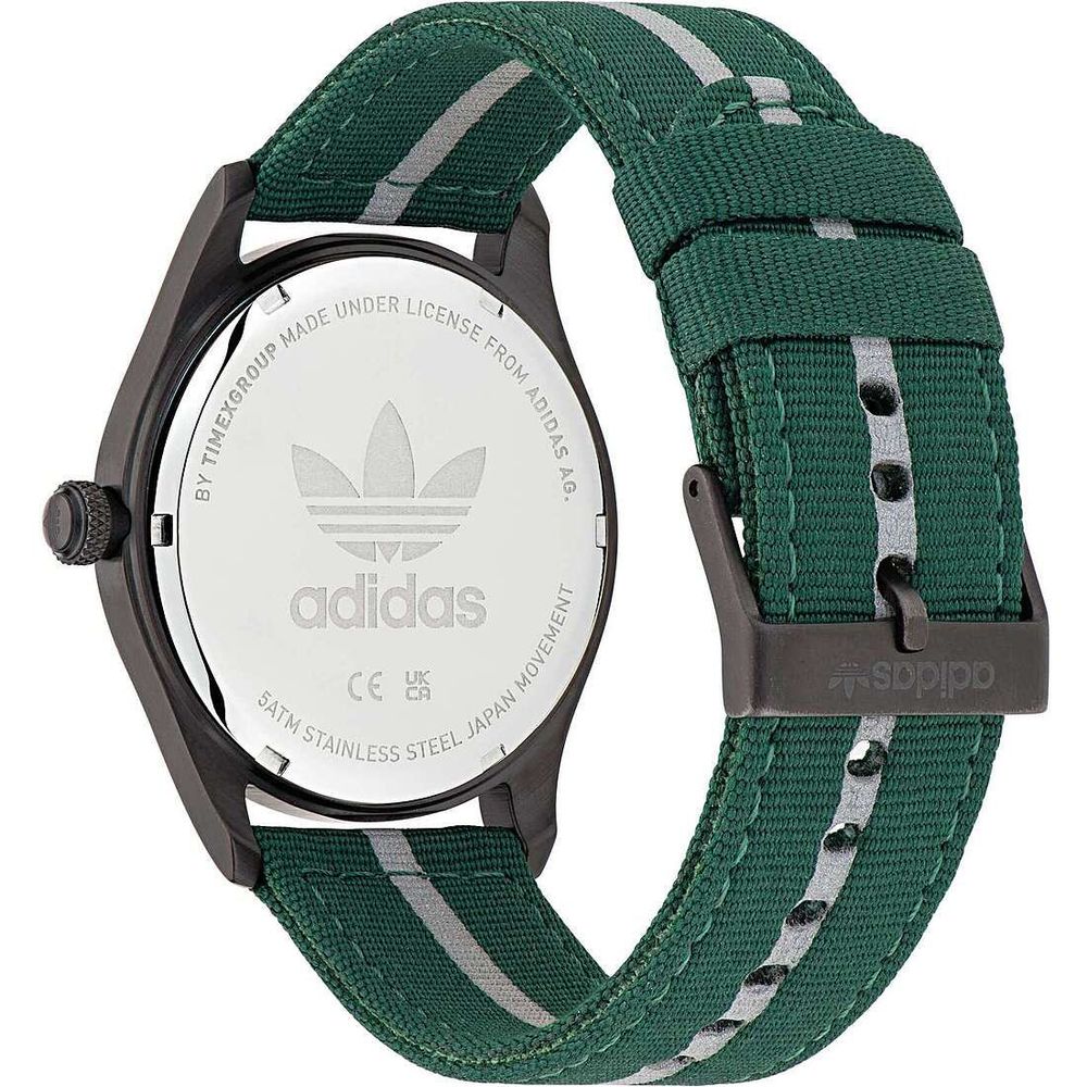 Adidas Green Fabric Quartz Analog Sports Watch