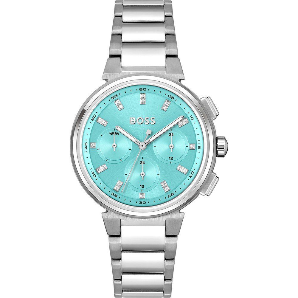 Hugo Boss Men’s Silver Stainless Steel Analogue Watch