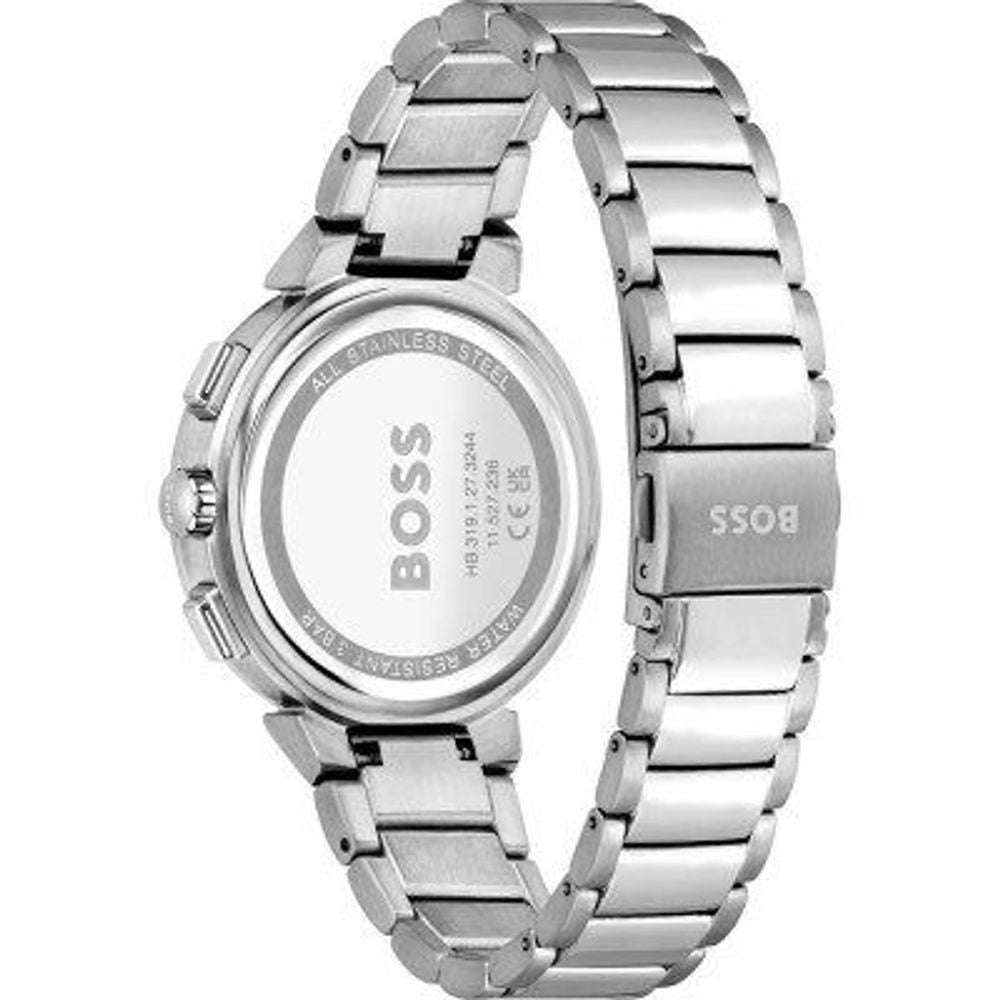 Hugo Boss Men’s Silver Stainless Steel Analogue Watch
