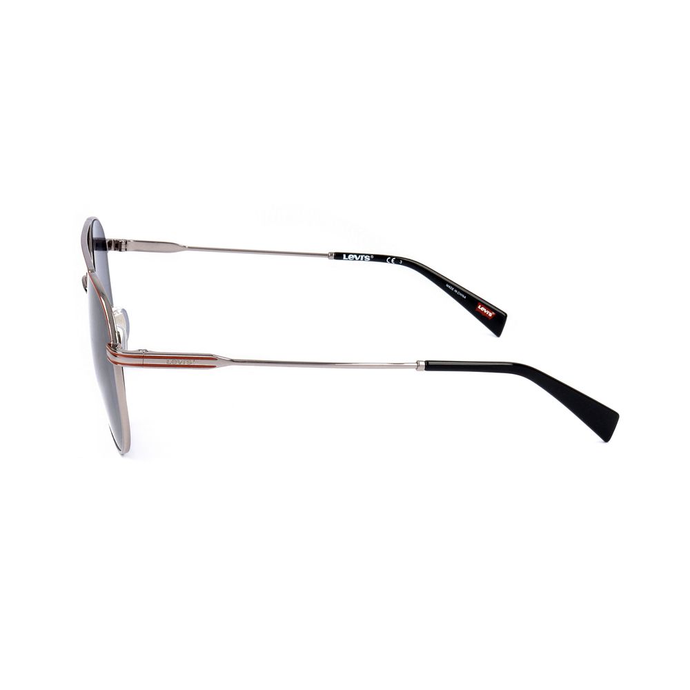 Levi's Unisex Gray Stainless Steel Sunglasses – LV-1013-S-6LB