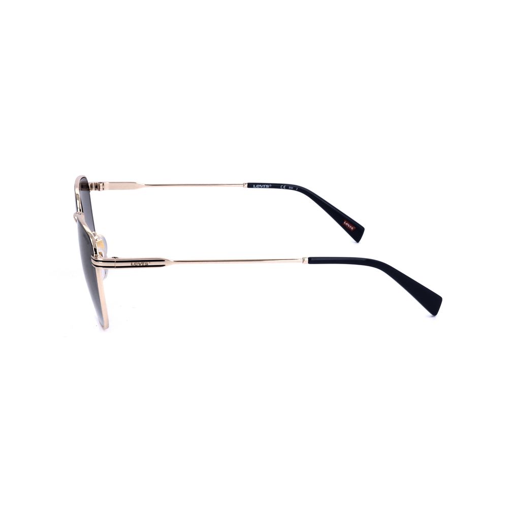 Levi's Unisex Black Resin Sunglasses – Stylish Eyewear with Grey Lenses, 52mm