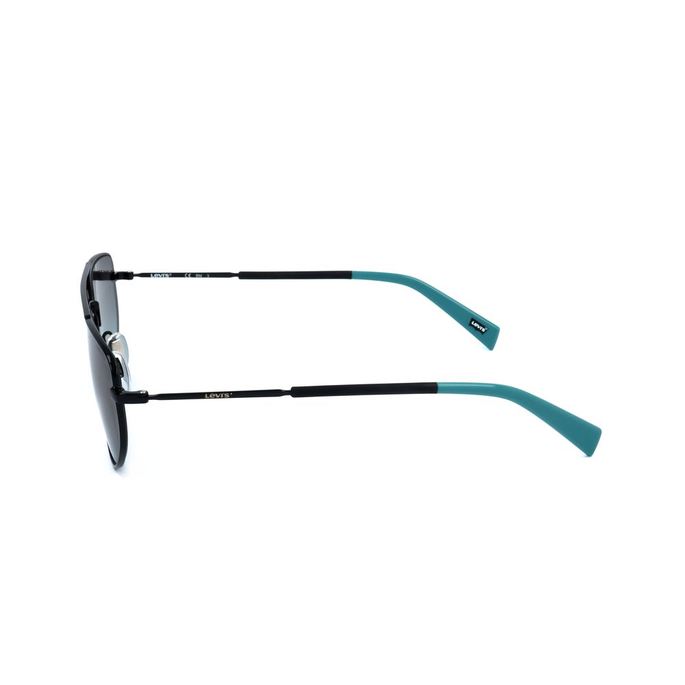 Levi's Unisex Gold Stainless Steel Sunglasses – Stylish Oversized Frames