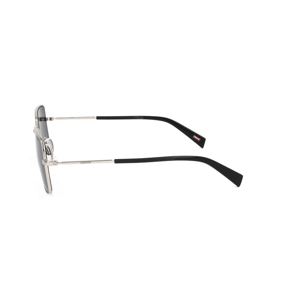 Levi's Unisex Sunglasses – Grey Stainless Steel Frame, 57mm