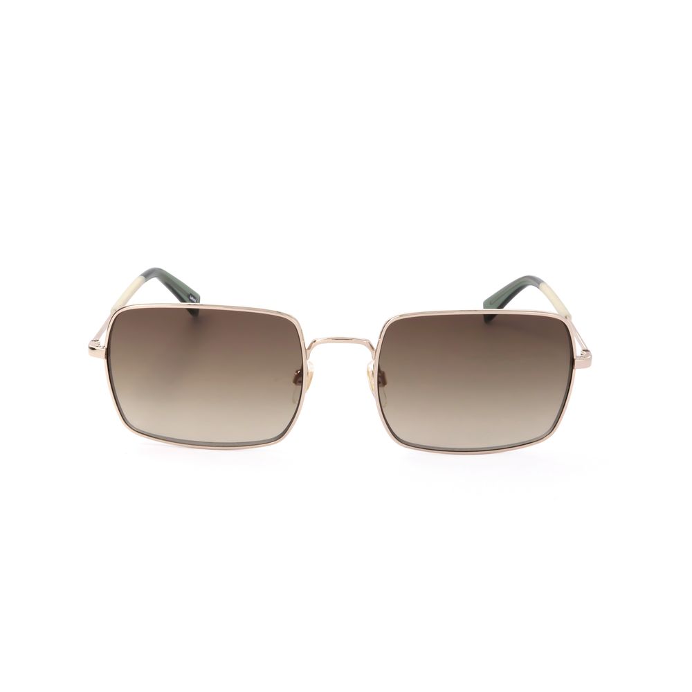 Levi's Unisex Gold Stainless Steel Sunglasses – Stylish Frame with Brown Lenses, 57mm