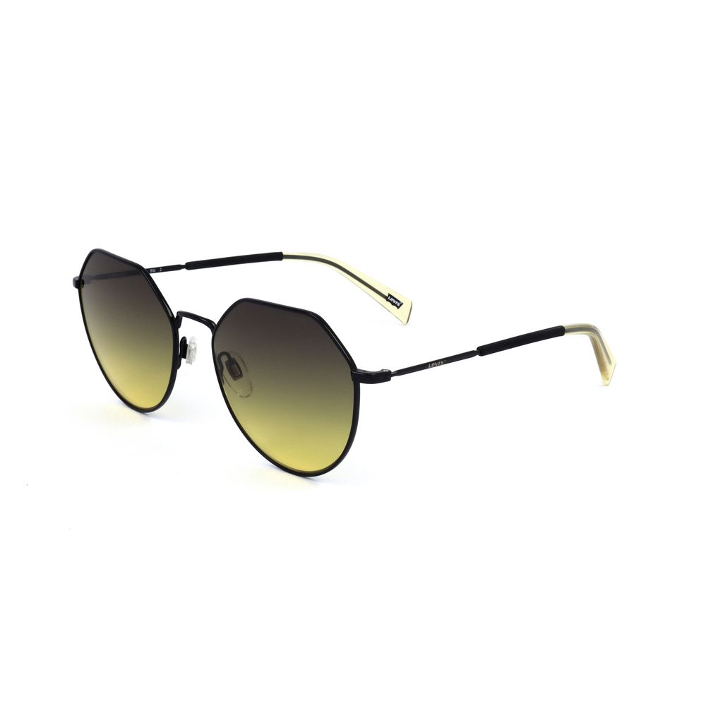 Levi's Unisex Gold Stainless Steel Sunglasses – Stylish 57mm Frames