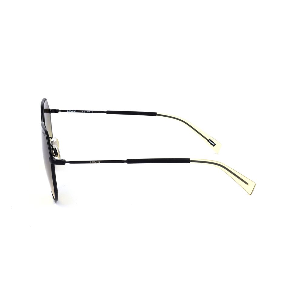 Levi's Unisex Gold Stainless Steel Sunglasses – Stylish 57mm Frames